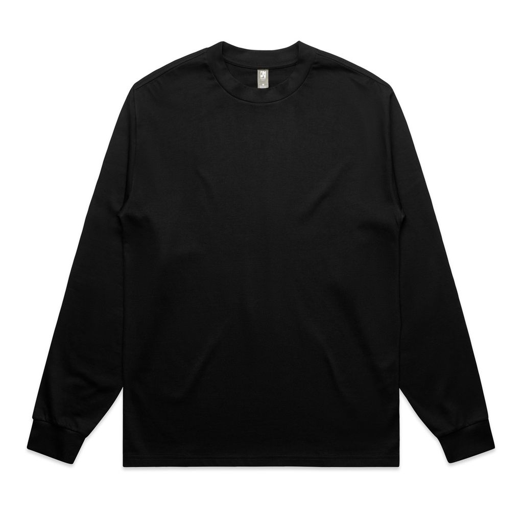 [5081-BLACK-G-S] Heavy L/S Tee - 5081 (S, Black)