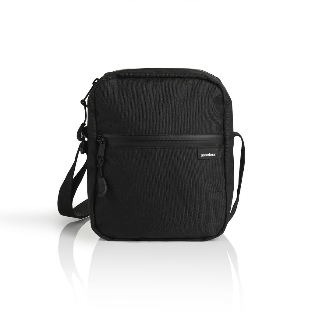 [1026-BLACK-P-OS] Recycled Transit Bag - 1026
