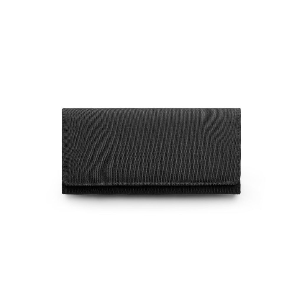 [1034-BLACK-P-OS] Recycled Long Wallet - 1034