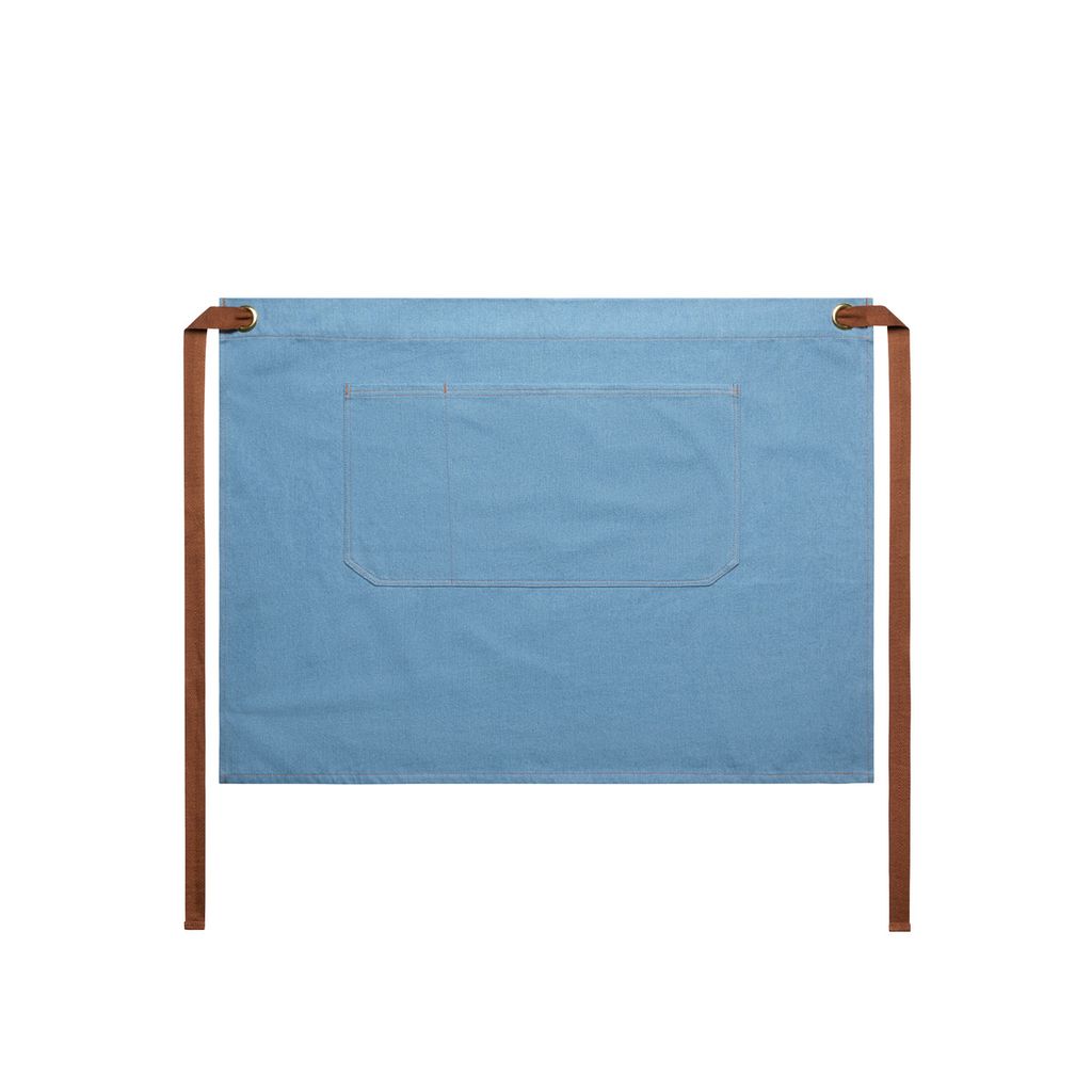 [1085-DENIM-P-OS] Denim Half Apron - 1085 (Denim)