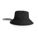 Nylon Wide Brim Bucket Hat - 1174
