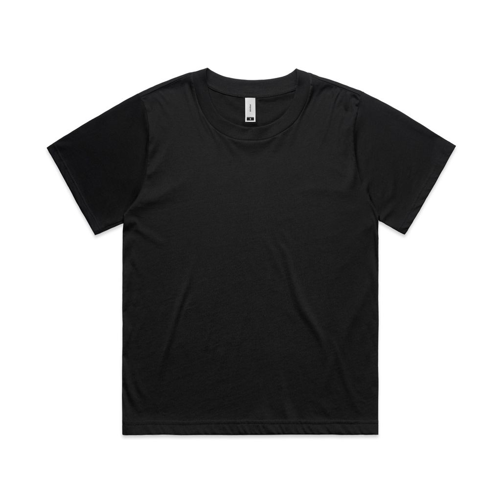 [4006-BLACK-F-XS] Wo's Martina Tee - 4006 (XS, Black)