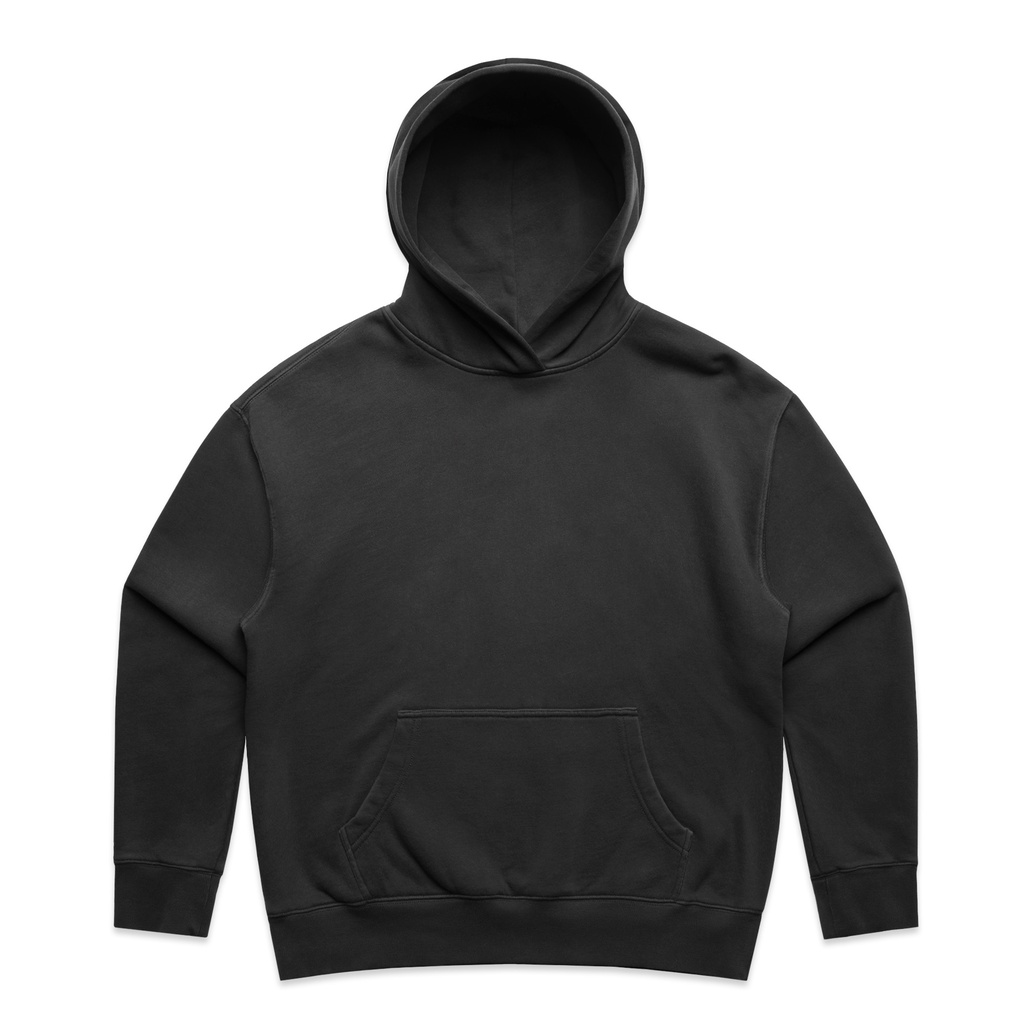 [4166-F_BLK-F-XS] Wo's Relax Faded Hood - 4166 (XS, Faded Black)