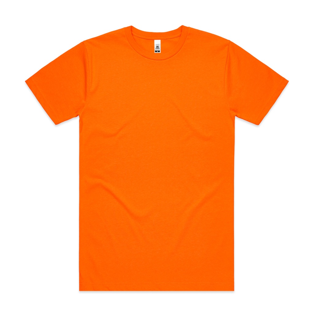 [5050F-SAF_O-G-S] Block Safety Tee - 5050F (S, Safety Orange)