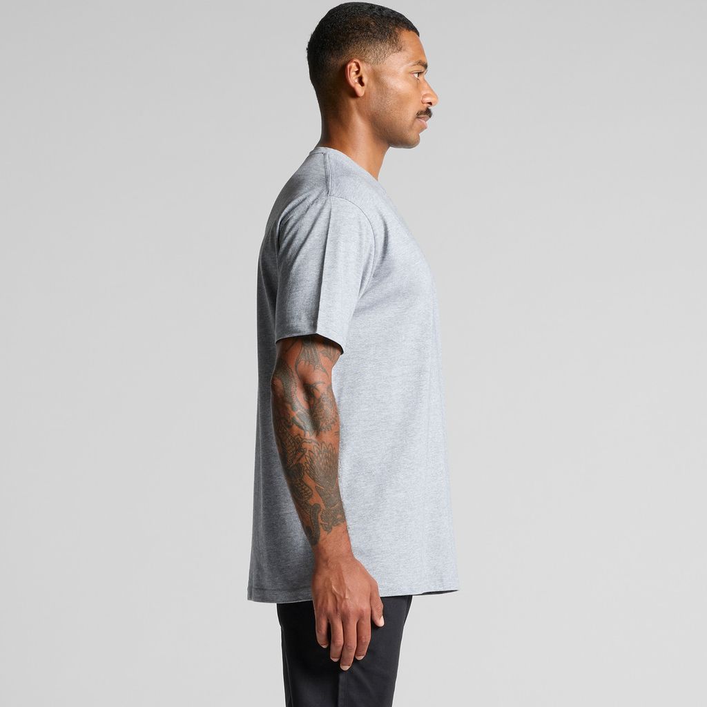 [5050F-SAF_O-G-S] Block Safety Tee - 5050F (S, Safety Orange)