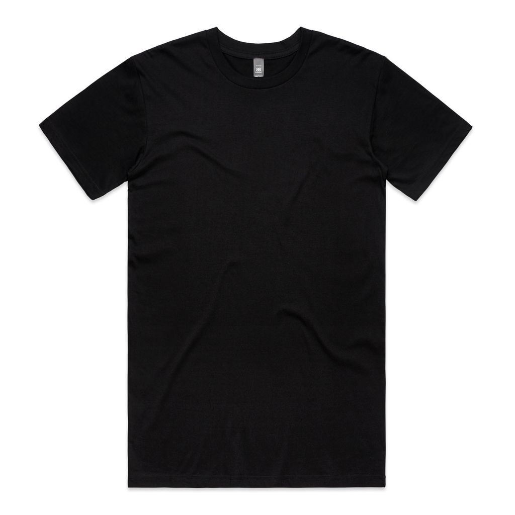 [5075-BLACK-G-S] Staple Plus Tee [+5cm] 5075 - 5075 (S, Black)