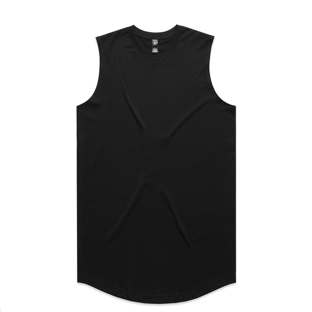 [5091-BLACK-G-S] Staple Curve Tank - 5091 (S, Black)
