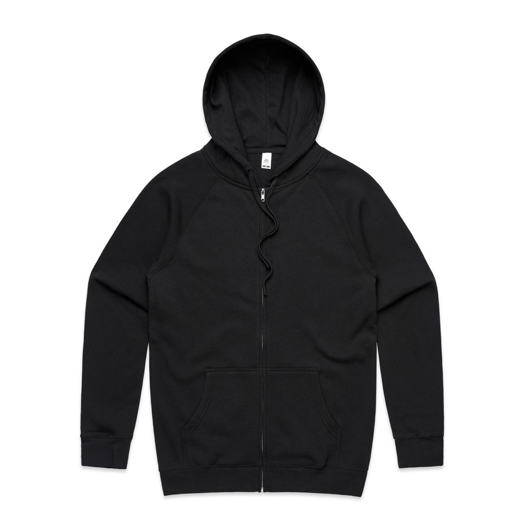 [5109-BLACK-F-XS] Supply Zip Hood - 5109 (XS, Black)