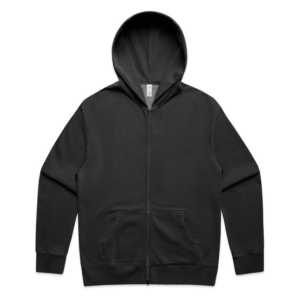 [5170-F_BLK-G-S] Relax Faded Zip Hood - 5170 (S, Faded Black)