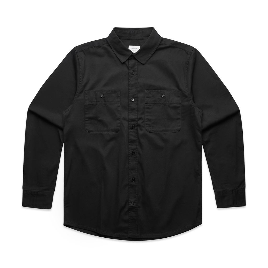 [5422-BLACK-G-S] Work Shirt - 5422 (S)