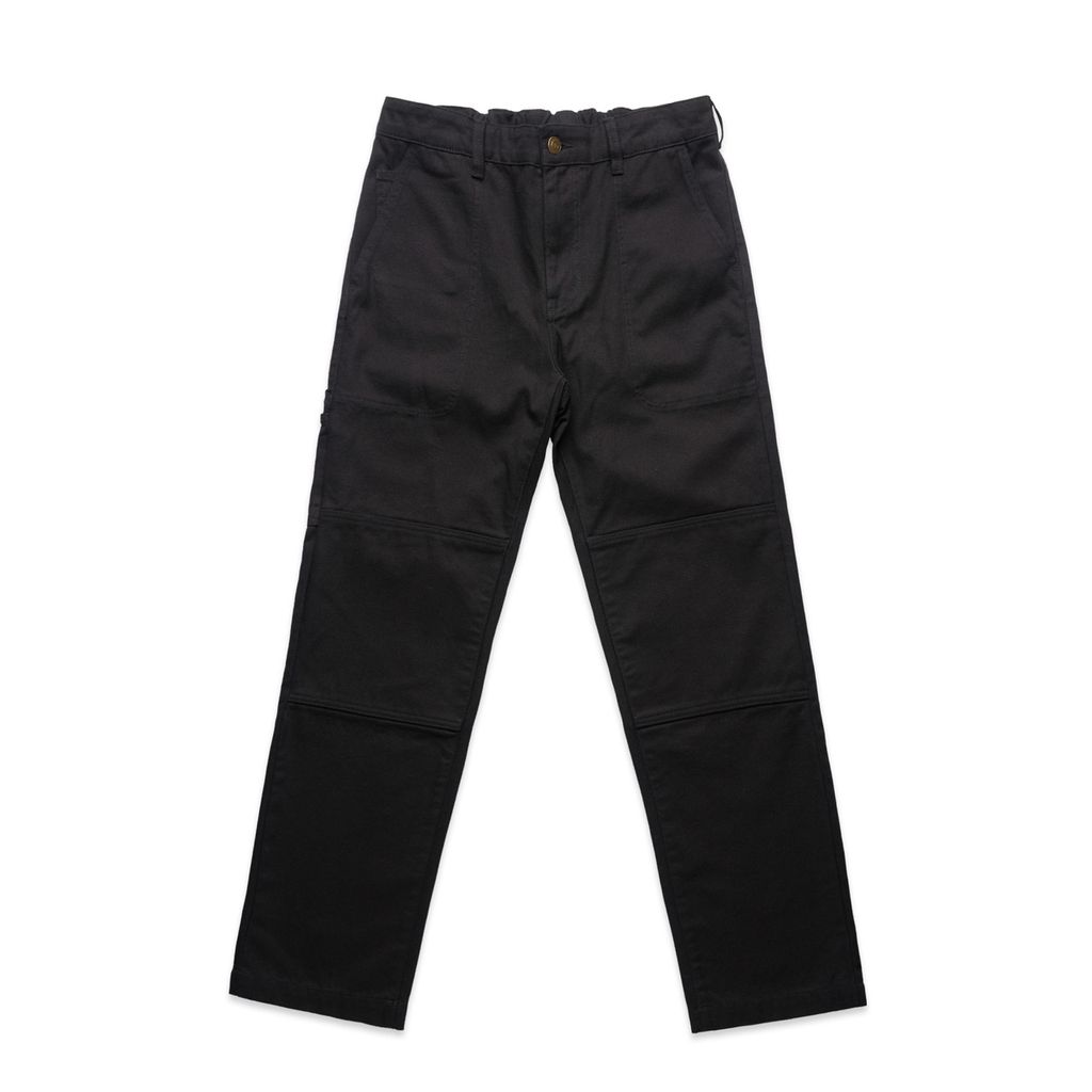 [5982-BLACK-30] Canvas Pants - 5982 (30, Black)