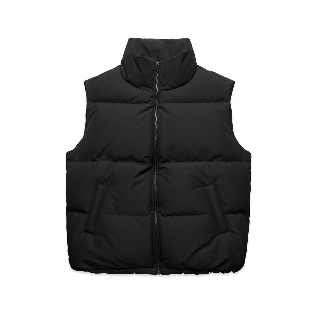 [4592-BLACK-F-XS] Wo's Puffer Vest - 4592 (XS)