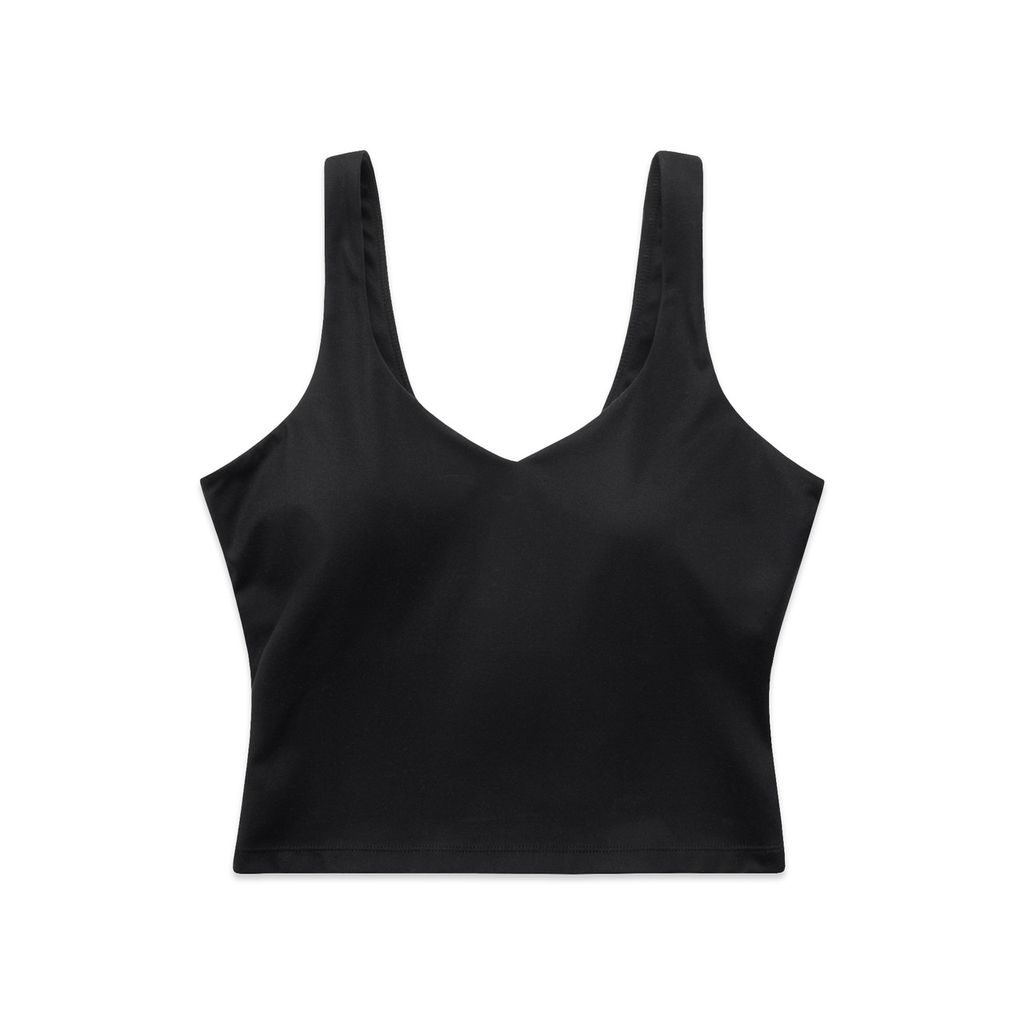 [4641-BLACK-F-XS] Wo's Active Bra Tank - 4641 (XS)