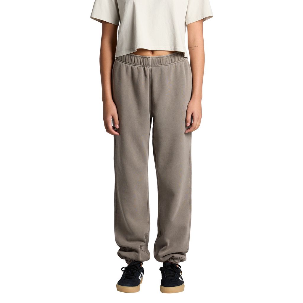 [4938-F_BLK-F-XS] Wo's Relax Faded Track Pants - 4938 (XS, Faded Black)